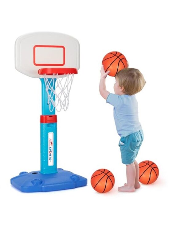 Other - Basketball Hoop Indoor Outdoor Toys for Toddlers 1-3, Kids Basketball Hoop